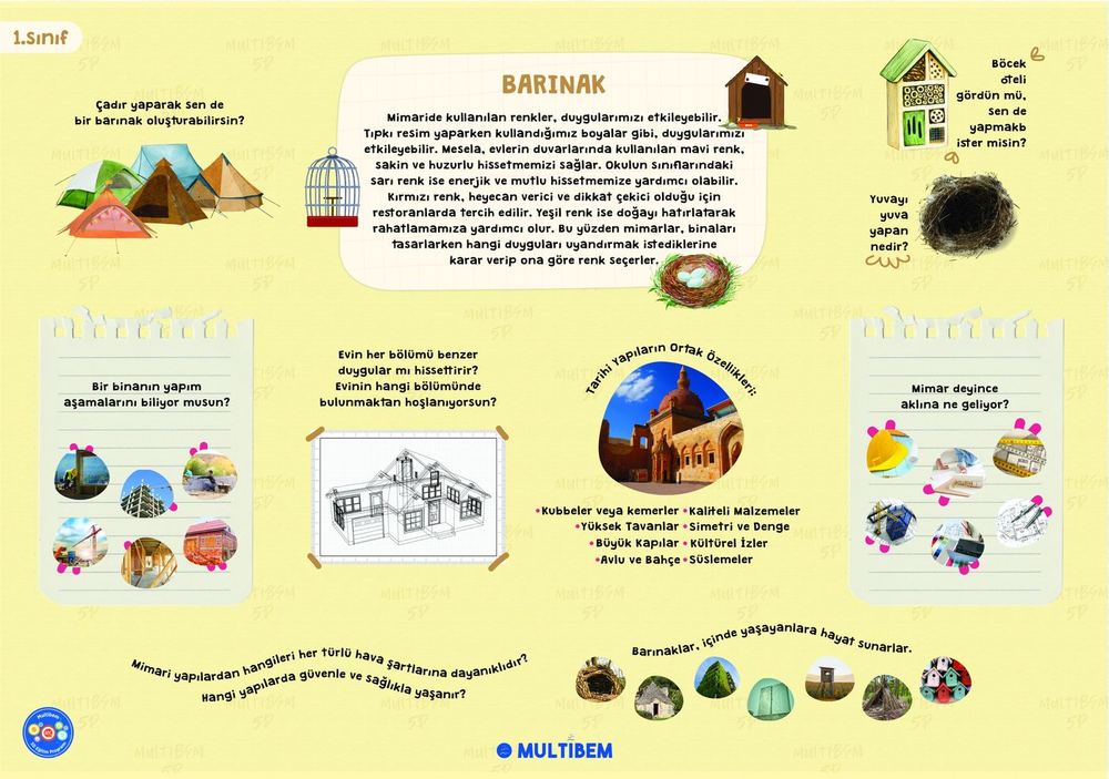 1. Sınıf Barınak Teması