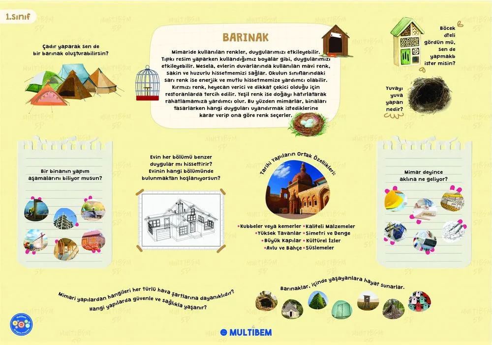 1. Sınıf Barınak Teması